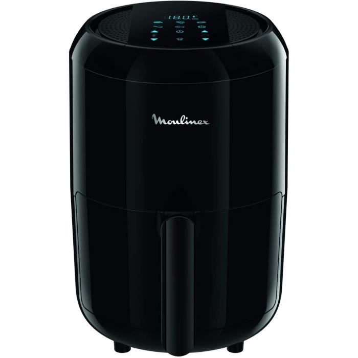 Moulinex EZ3018 Easy Fry Compact Precision Friteuse électrique, préparations avec peu ou sans huile, taille ultra-compacte, 6 modes
