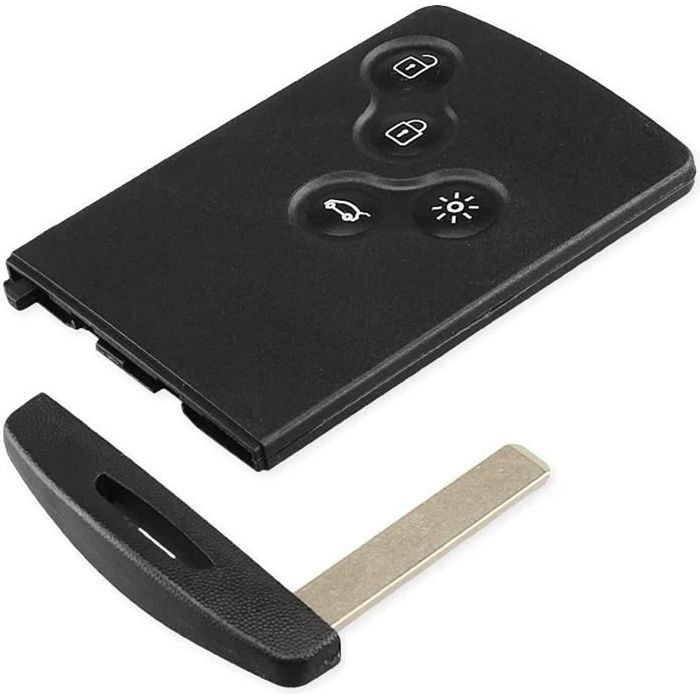 ENERGY01 4 Boutons Carte à Puce Compatible Renault Captur - Clio 4 - Koleos - Laguna 3 - Megane 3 - Scenic 3