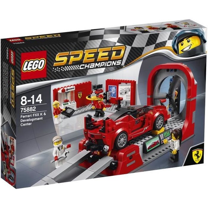 LEGO® Speed Champions 75882 Le Centre de la Ferrari