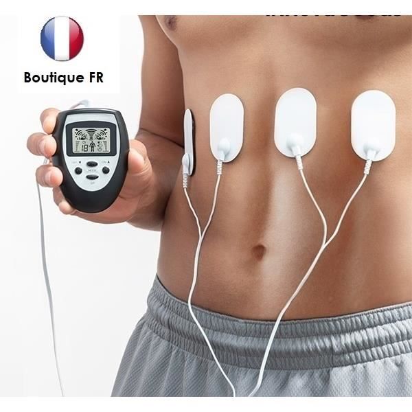 Movttek® ÉLECTROSTIMULATEUR ceinture d'électrostimulation musculaire abdominale