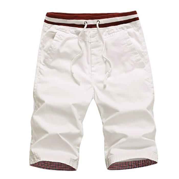 short homme Mouvement de la mode d'été short homme Simple et décontracté bermuda homme Vêtement Masculin
