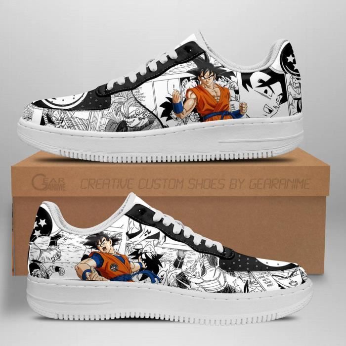 Baskets Anime Dragon Ball Mixed Manga Style Chaussures de course pour Homme Femme
