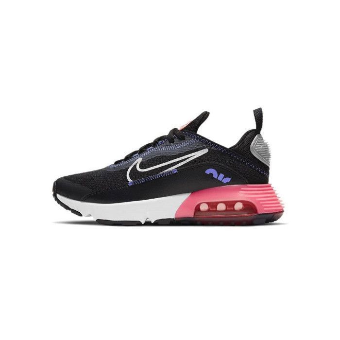 Basket Junior Nike AIR MAX 2090 GS - Noir, Rose, Blanc, Violet - CJ4066-011 Noir - Cdiscount 
