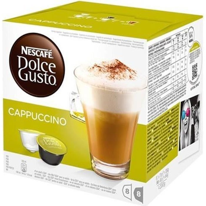 Capsules de café Nescafé Dolce Gusto 98492 Cappuccino (16 uds)