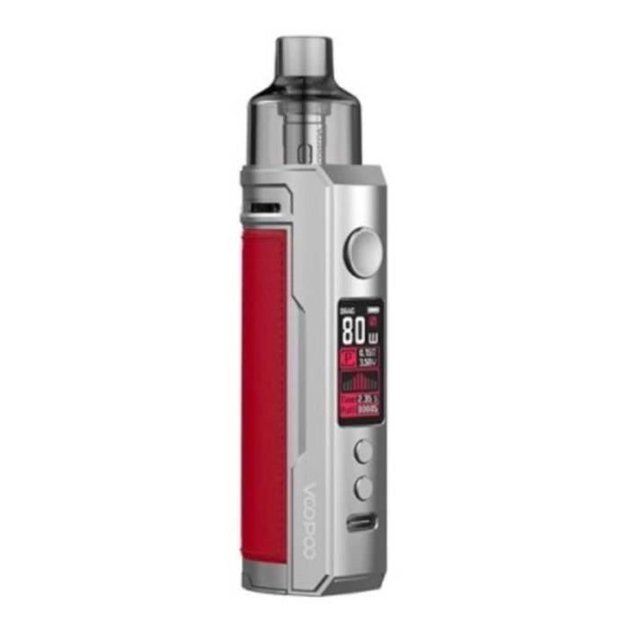 POD Drag X - Voopoo Couleur : Silver Red