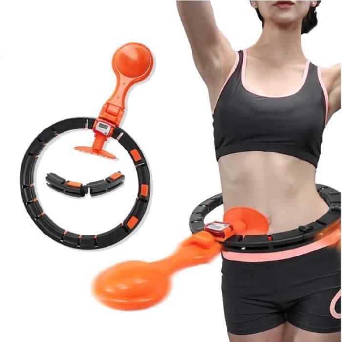 GM29247-Cerceau De Gymnastique Hula Hoop Taille Ajustable, Sans Gouttes Avec Comptage Automatique, Sports à Domicile Perdre Du Poi