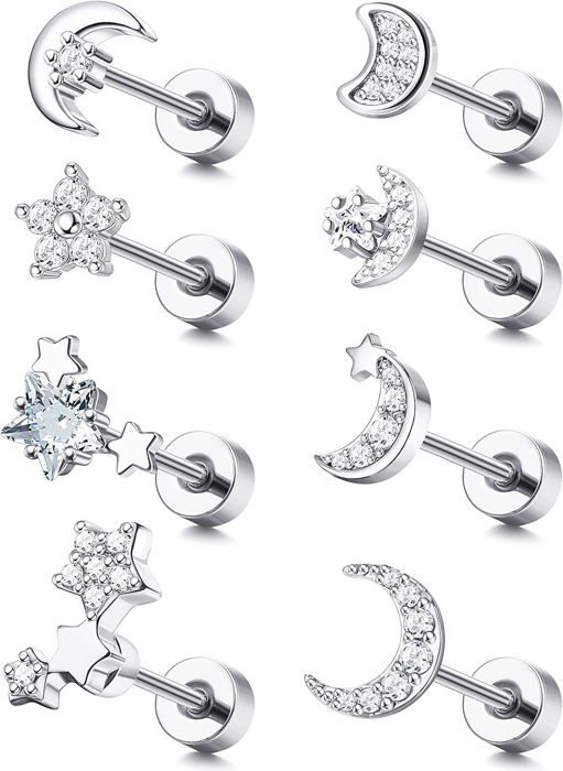 Boucles D'oreilles Pendantes Style Tibétain Bleues - Neuf Sans Emballage, Dormeuses