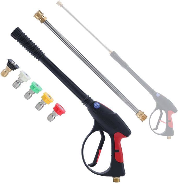Nettoyeur Haute Pression Outil 4350 Psi Wash Cleaner M22-14 Avec Laveuse Buses Pour La Voiture