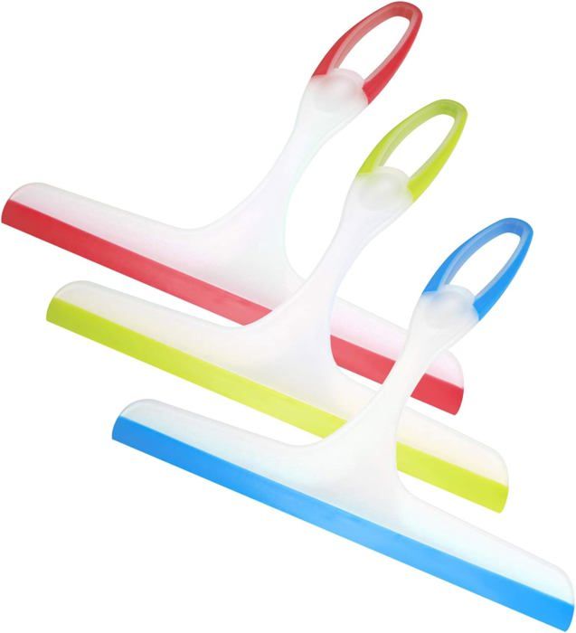 CSPARKV Raclette De Douche En Caoutchouc Pour Porte De Douche, Raclette