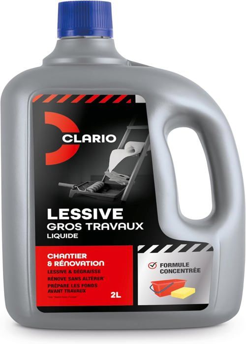 Lessive Liquide Decrassante Gros Travaux – Nettoyant Sol Mur et Plafond ...