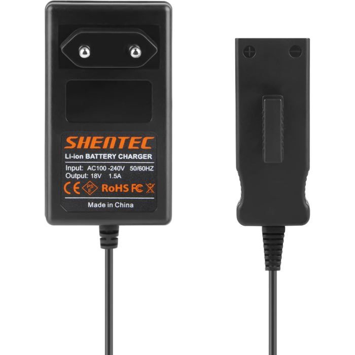 Chargeur 18V Shentec Pour Tondeuses Robot Gardena R80Li R75Li - Compatible Husqvarna Flymo