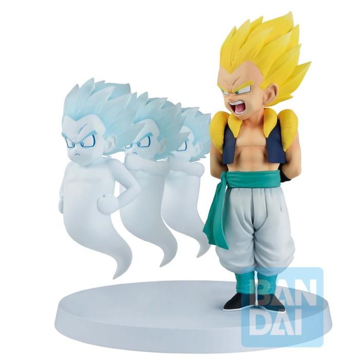 Figurine Ichibansho Dragon Ball Z Super Saiyan Gotenks & Ghost dragon Histo