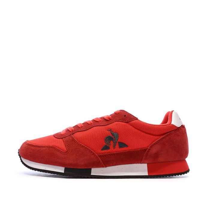 Le Coq Sportif Baskets Rouge Homme Le Coq Sportif Alpha