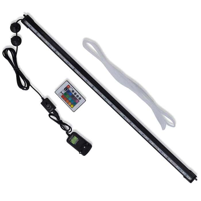 Lampe LED daquarium RVB - VIDAXL - 71 cm - Changement de couleur - Télécommande - Étanche IP67 - Économe en énergie