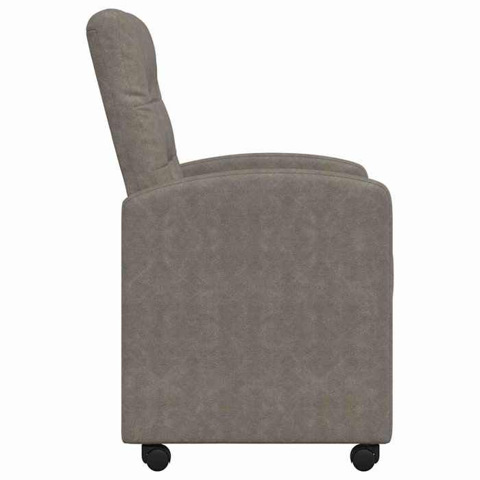 TOP 2026 Chaises de Salle à Manger avec Roues 2 pcs - 2 PLACES - Meuble de cuisine - Gris 57 x 67 x 98 cm ccc1905