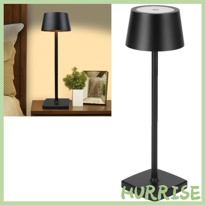 HURRISE Lampe de lecture Lampe de Bureau LED de Table USB pour Bar Salon Lumière de Lecture Lumière Blanche luminaire poser Noir