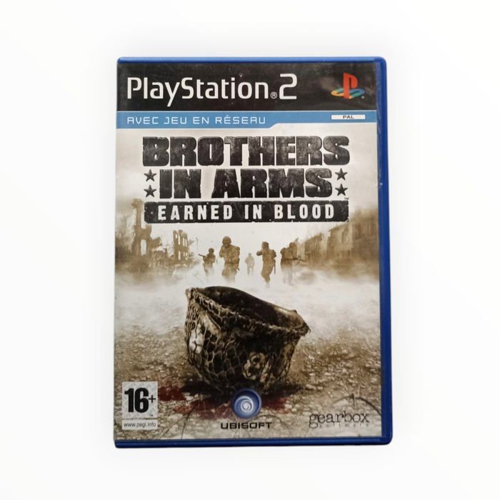 Brothers In Arms Earned In Blood PlayStation 2 (PS2) Pal Complet Avec Notice