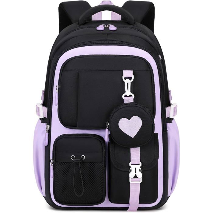 Sac A Dos Ecole FilleRespirant Et Confortable Cartable Fille Primaire Et CollegeSac À Dos Scolaire À La Mode Pour Adolescentes