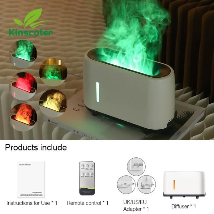 Diffuseur De Parfum Intelligent à Prise UE - Blanc 220-240V - Pour Huiles Essentielles - Neuf