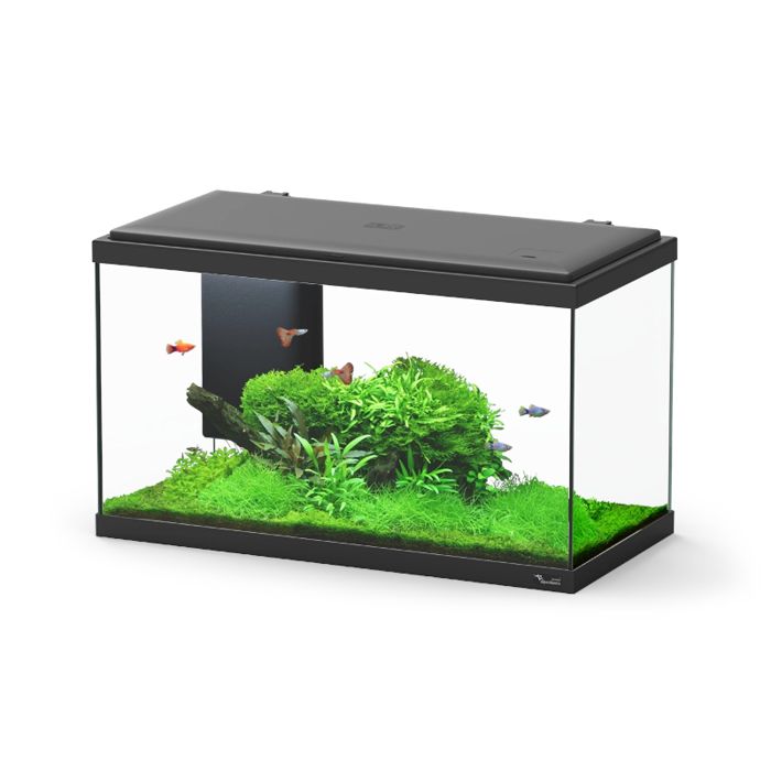Comparer les prix de Aquarium poisson Explorer Paris Bio 58L noir - Aquatlantis Noir