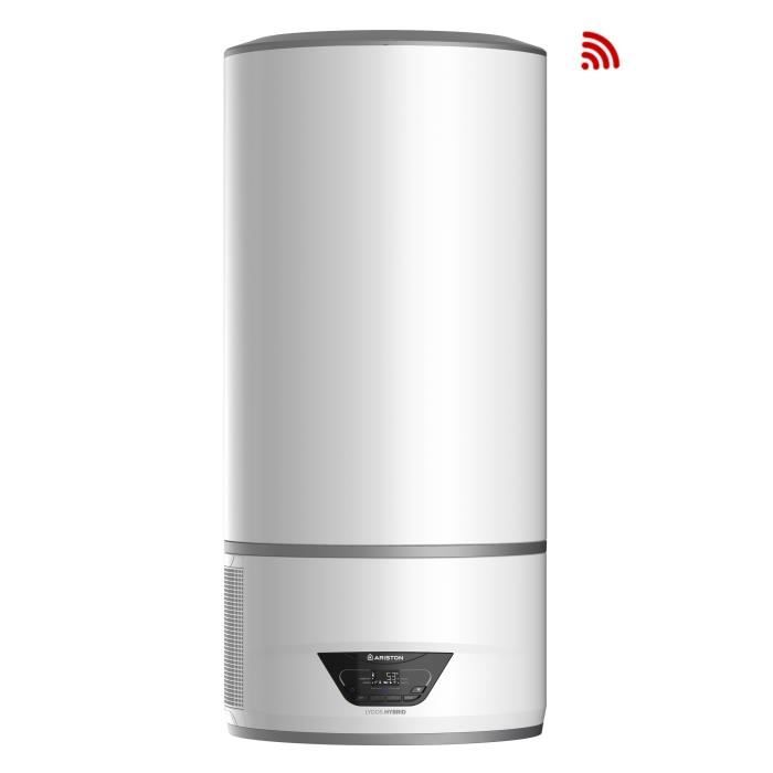 Chauffe eau thermodynamique ARISTON Lydos Hybrid Wifi 80 Économie d'énergie Installation murale - vue 10