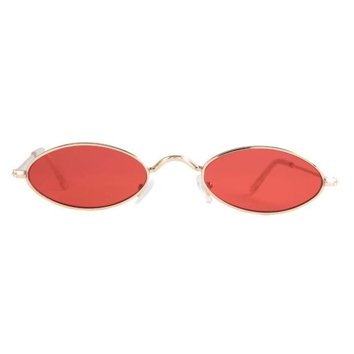 Lunette de soleil rouge 2025