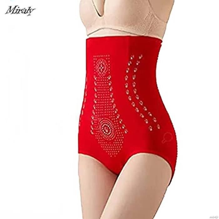 Sous vetement modelant pour femme Miraly Rouge Gaine amincissante et de maintien du ventre et de la taille Cdiscount Jeux Jouets