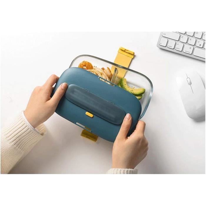 Lunch Box Boîte À Lunch En Verre MicroOndes Bento Box Alimentaire Boîte De Rangement Des