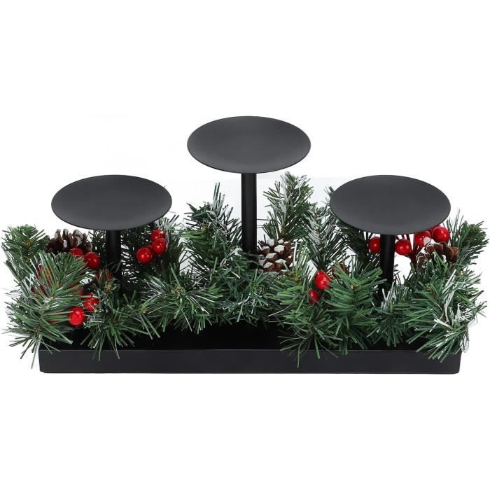Bougeoirs De Noël: Placement Du Chandelier - Plateau/centre De Table