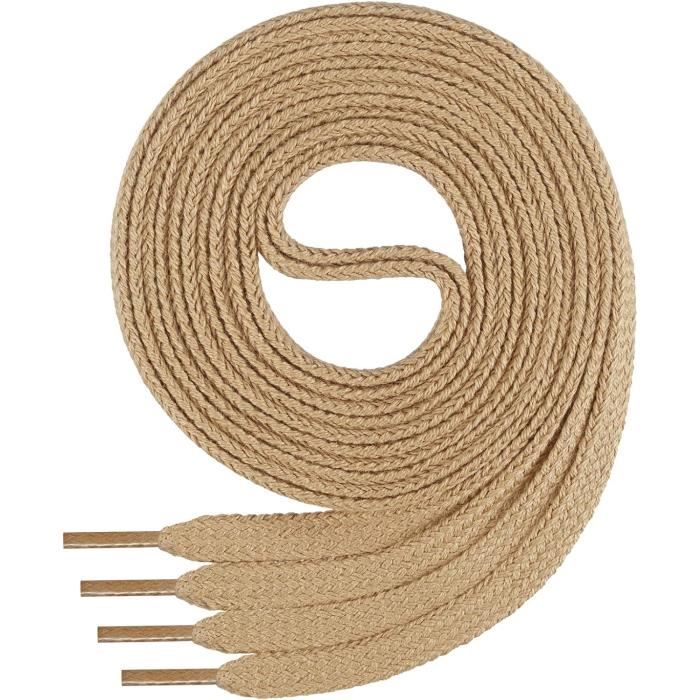 Lacets De Qualite Plats Environ 7 0 Mm De Large En 100 Coton Indechirable 16 Couleurs Longueur De 45 A 200 Cm u8326 Cdiscount Chaussures
