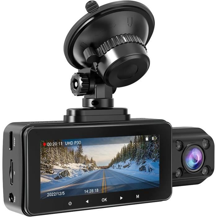D1 4K Dashcam Voiture Avant Interieur Avec 5G Wifi Gps App, 4K+2,5K Double  Caméra De Bord, Grand Écran 3,2, Vision Nocturne [J121] - Cdiscount Auto