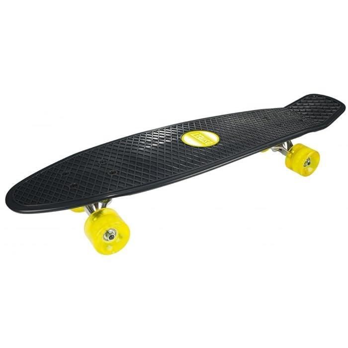 Skateboard 4 Roues 80cm - Planche Érable 9 Couches - Roues LED ABEC-11 - Pour Enfants/Ados/Adultes - Design Starry Sky Deer
