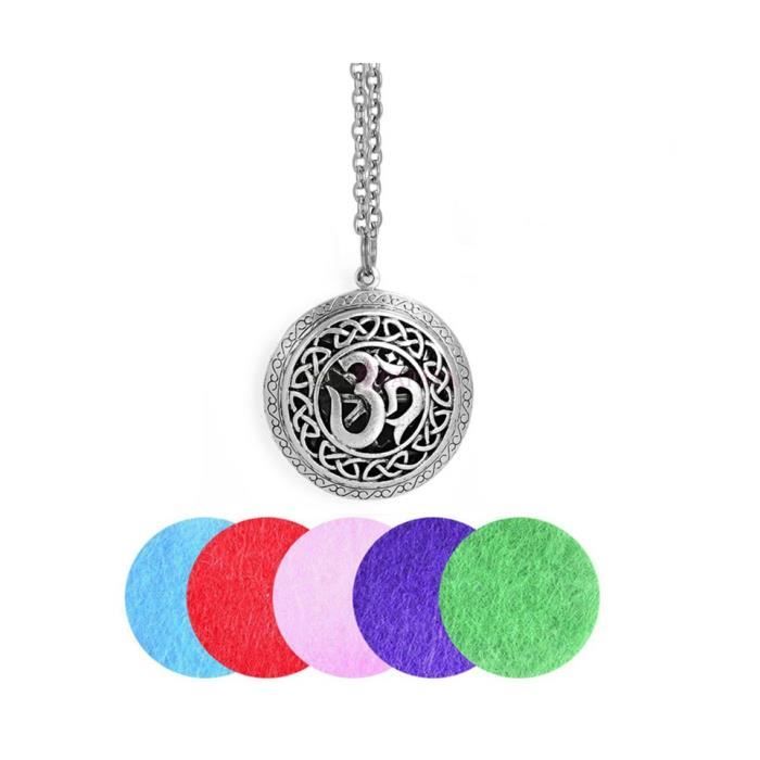 Chic Argent/Or Médaillon Boule Pendentif Cristal Huile Essentielle Diffuseur À faire soi-même Collier Chic Argent/Or Médaillon Boule Pendentif Cristal Huile Essentielle Diffuseur À faire soi-même Collier