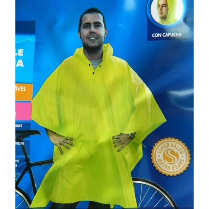 Combinaison De Pluie Moto A-Pro - Jaune Fluorescent - Imperméable AcquaKill - Taille XS à 3XL