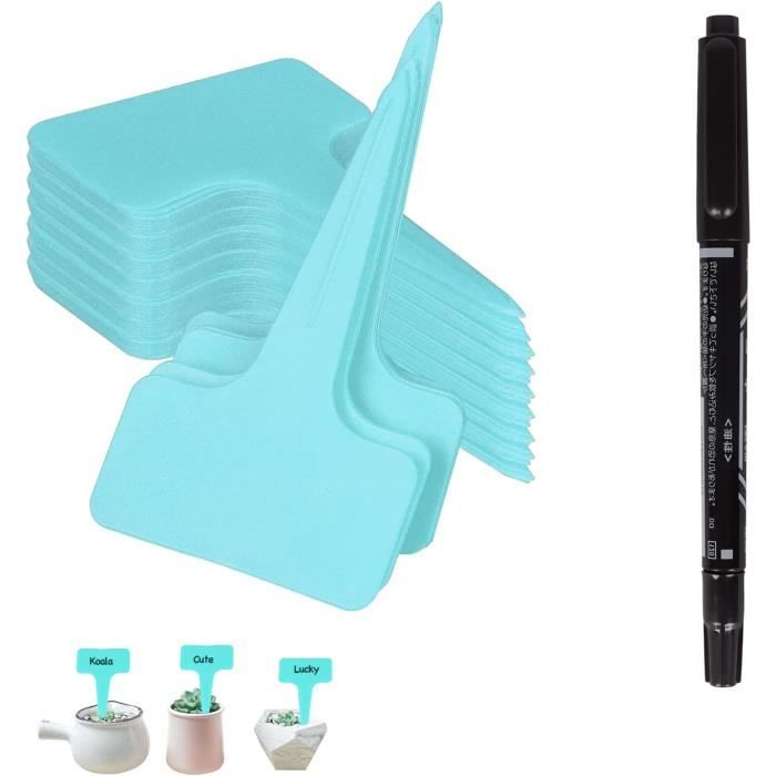 Lot De 100 étiquettes Pour Plantes - Résistantes Aux Intempéries - Avec 3 Petites Pelles De Jardin Et 2 Marqueurs - Pour Légumes, Fleurs, Plantes En Pot, Herbes