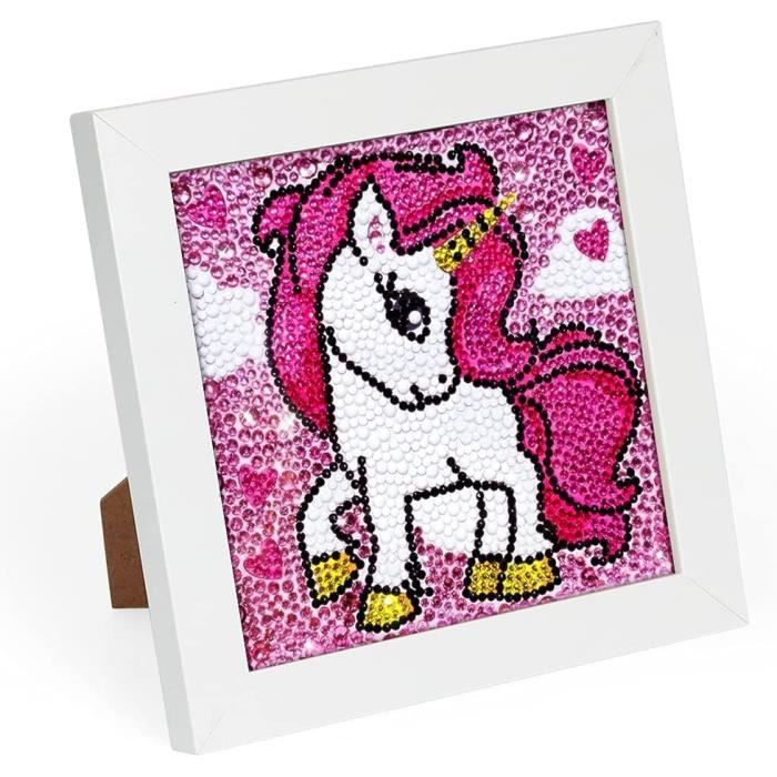 Diamond Painting Enfant Licorne - Kit Broderie Diamant 5D Pour Adultes Et Enfants