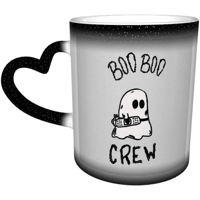 Tasse a cafe thermosensible Boo Boo Crew Tasse en ceramique Sensible a la chaleur Cdiscount Maison