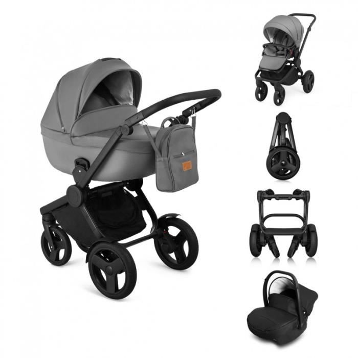 combiné poussette landau siège auto