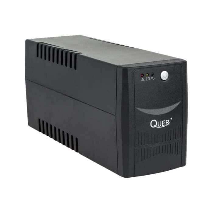 Onduleur - Quer Micropower 800 - CA 110-120-220-230-240 V - 400 Watt - 800 VA - 9 Ah - 2 connecteurs de sortie