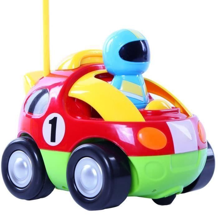 Belle RC Cartoon Race Voiture avec la musique et les lumières électriques  téléguidés - Achat / Vente voiture - camion - Cdiscount