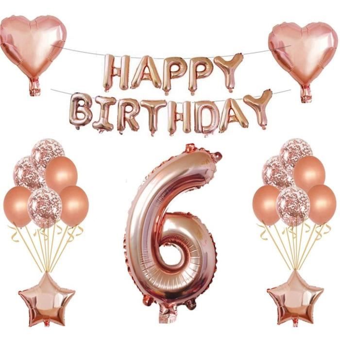 Decoration D Anniversaire Pour Fille 6 Ans Rose Dore Decoration D Anniversaire Pour Fille Et Garcon Guirlande De Ballons B Cdiscount Maison Decoration D Anniversaire Pour Fille 6 Ans Rose Dore Decoration D Anniversaire Pour Fille Et Garcon Guirlande De Ballons B Cdiscount Maison