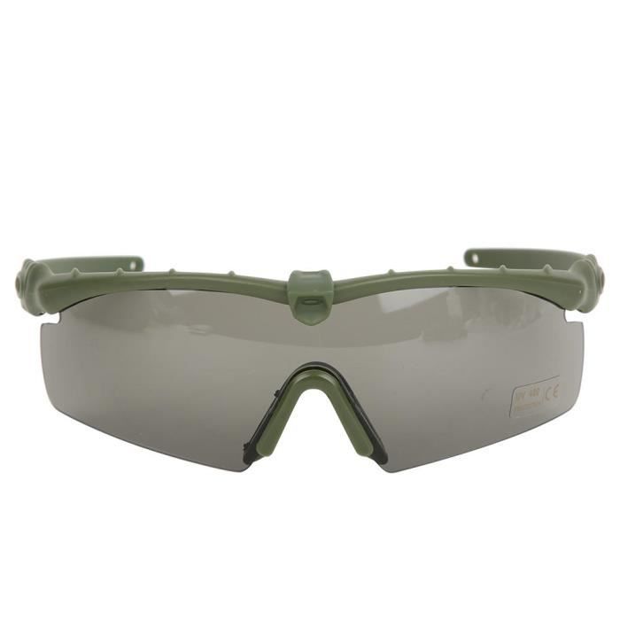 Atyhao protection oculaire militaire Lunettes militaires coupe-vent et  coupe-vent Lunettes tactiques Protection des yeux de tir - Cdiscount Auto