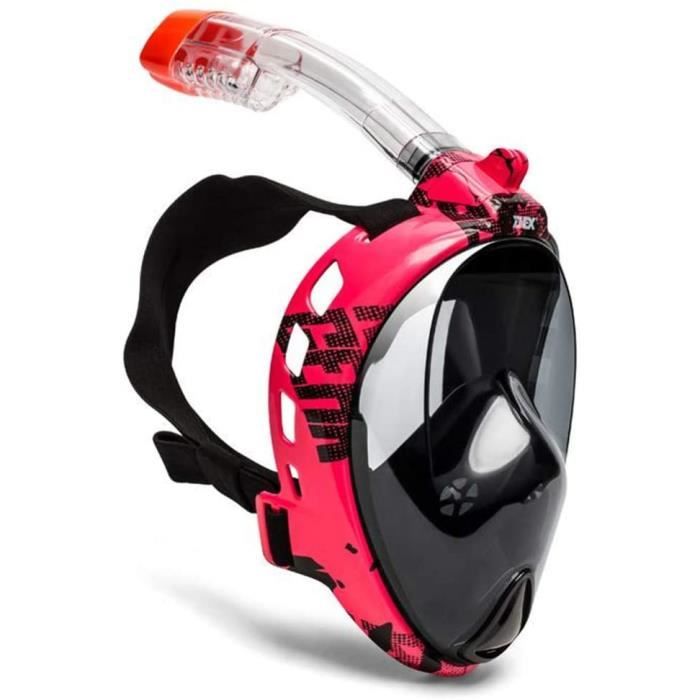 Masque plongee integrale masque plongée lunette de vue masque de plongee  integral masque decathlon plongée masque plongée verre co - Cdiscount Sport