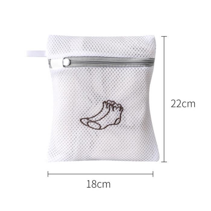 Filet de lavage Maille Sac A Linge pour Lave Linge Soutien Gorge Sous Vetements Chaussette Vetements Sac de Lavage White S B91 Cdiscount Electromenager