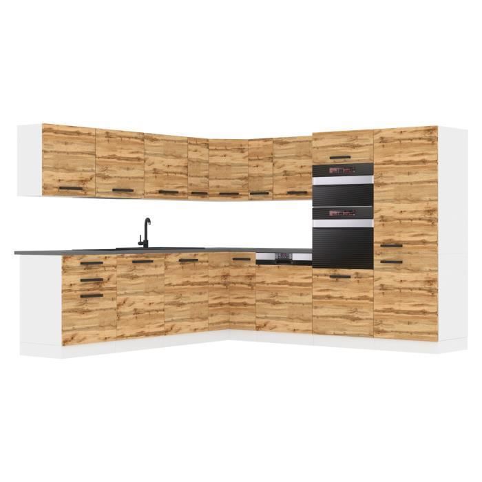 Belini Cuisine Equipee Complete JANE Muebles. L-Forme Cuisine. Cuisine Complete