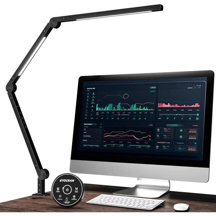 Lampe De Bureau LED 2 En 1 Avec 160 LED, Lampes De Bureau Pour La