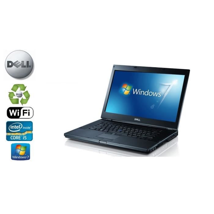 Ordinateur Portable  Dell Latitude E6410 Core I5 Disque 500Go  8Go RAM Webcam