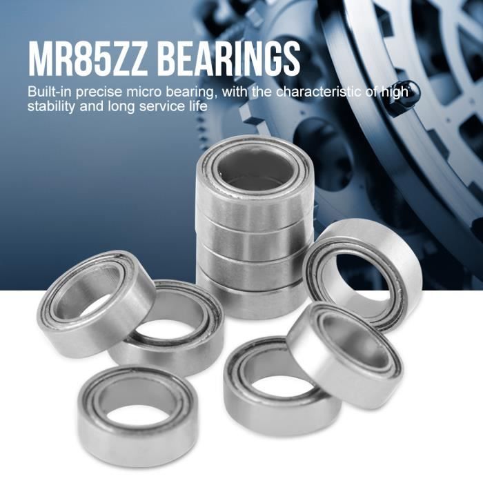 20 Pcs 5x8x2.5 mm Acier inoxydable 440 C Roulement à Billes Roulements SMR85ZZ MR85ZZ 20 Pcs 5x8x2.5 mm Acier inoxydable 440 C Roulement à Billes Roulements SMR85ZZ MR85ZZ