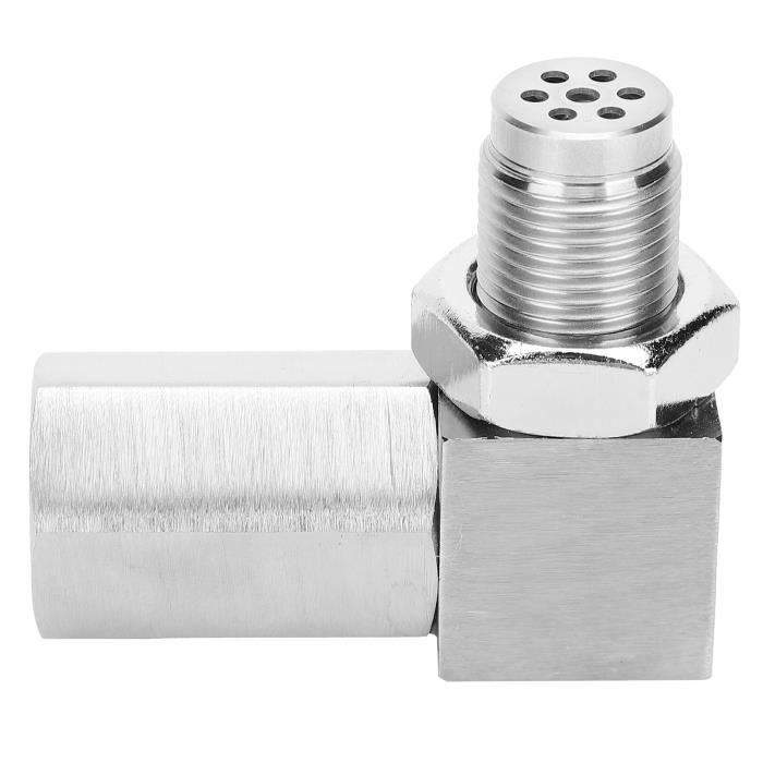 Adaptateur Espacement Capteur O2 M18x1.5 - Élimine Voyant Moteur, Compatible Catalyseur, Acier Inox
