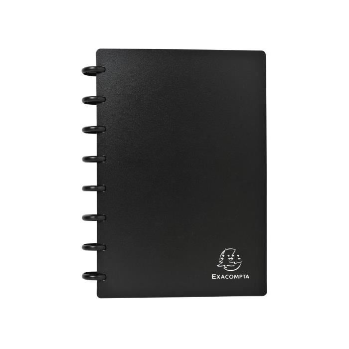 Porte-Cartes Eden Exacompta - Format 7x10 Cm Pailleté Or - Pour 2 Cartes - Fabriqué En France